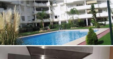 Carihuela Beach Pool Garage Wifi Apartment in Torremolinos