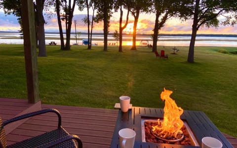 Patio, Lake view, Entertainment