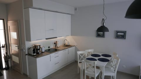 Dining area, Text overlay