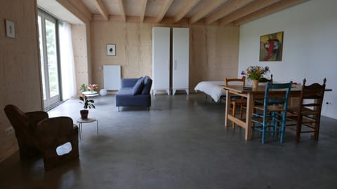 Living room, Dining area, Bedroom