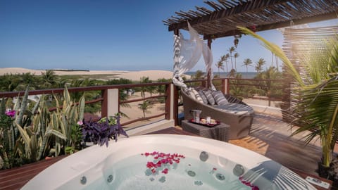 Hot Tub, Balcony/Terrace, Sea view