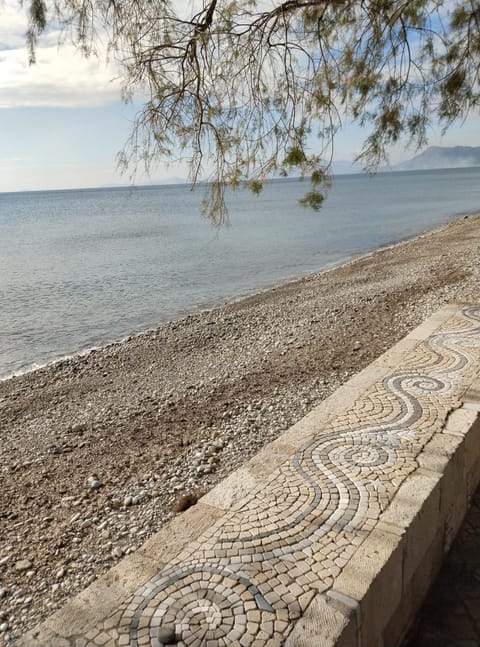 House On The Wave House in Samos, Greece