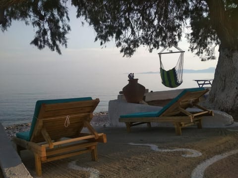 House On The Wave House in Samos, Greece