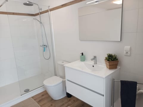 Shower, Toilet, Bathroom, towels