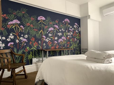 Bed, Decorative detail, Bedroom, air conditioner