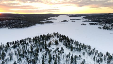 Natural landscape, Lake view