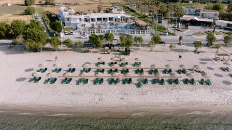 Property building, Beach, Swimming pool
