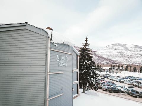 Property building, Property logo or sign, Winter