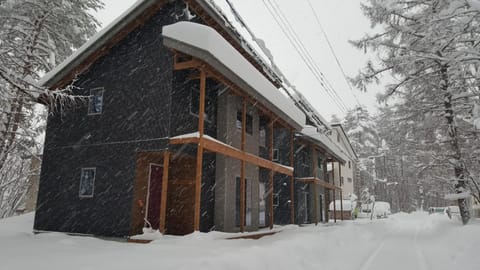 Property building, Facade/entrance, Winter