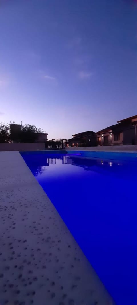 Pool view, Swimming pool, Sunset