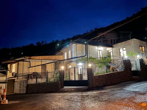 Property building, Facade/entrance, Night, Street view