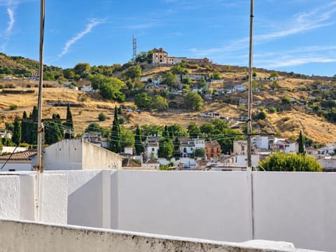 Nearby landmark, Natural landscape, City view, Mountain view