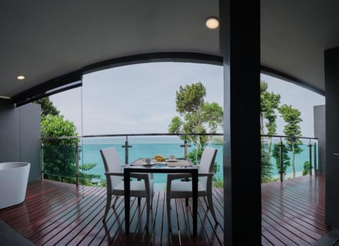 Patio, Sea view