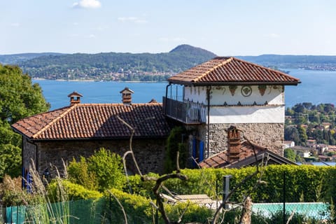Property building, Natural landscape, Lake view, Mountain view