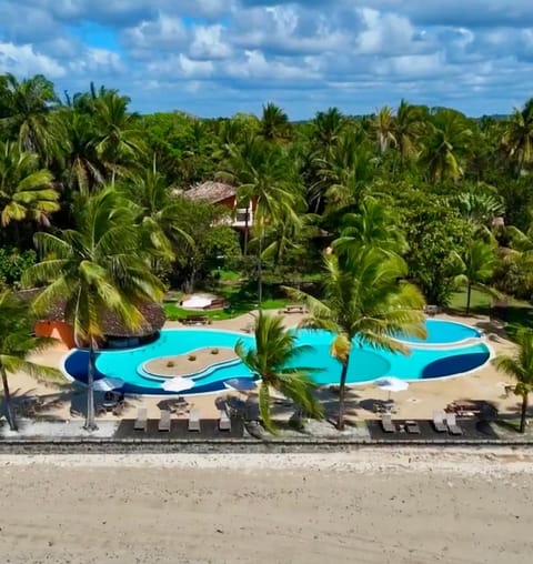 Natural landscape, Bird's eye view, Pool view, Sea view, sunbed