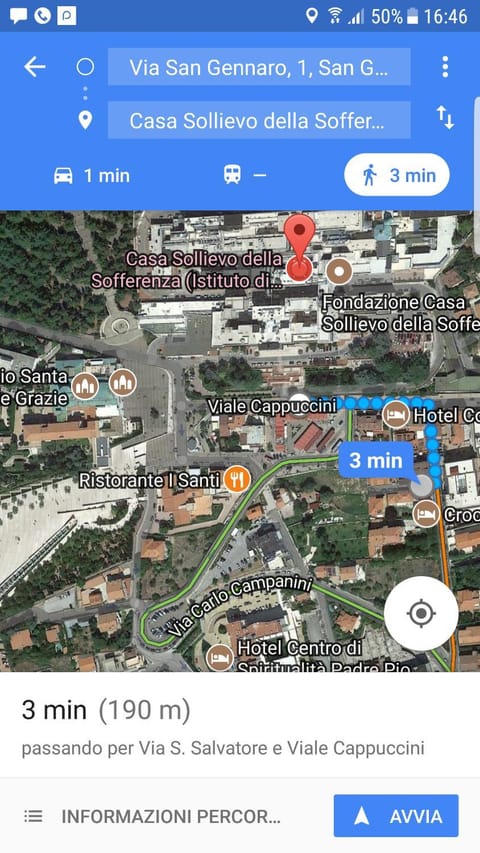 Nearby landmark, Bird's eye view