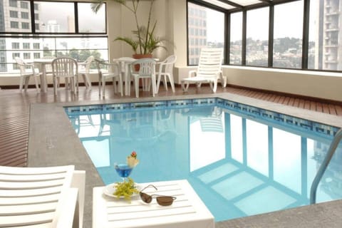 Pool view, Swimming pool, sunbed