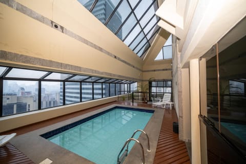 Pool view, Swimming pool, sunbed