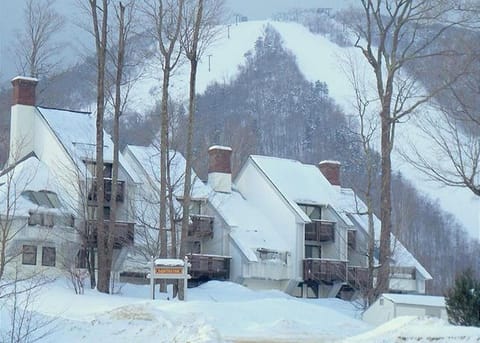 Natural landscape, Winter, Skiing, Mountain view