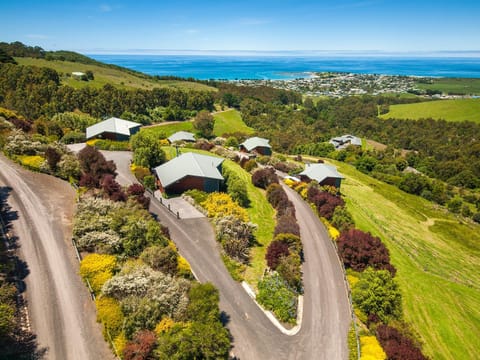 Property building, Bird's eye view, Garden, Sea view
