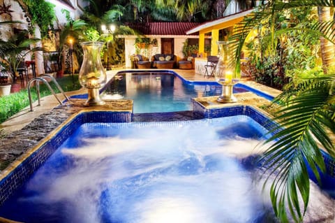 Hot Tub, View (from property/room), Swimming pool, Inner courtyard view