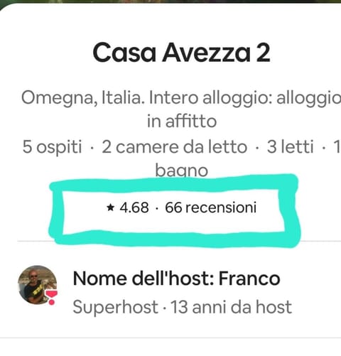 Casa Avezza Apartment in Omegna