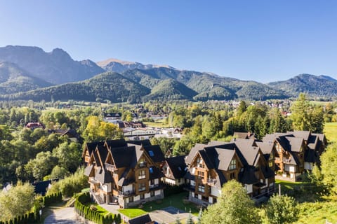 Property building, Day, Bird's eye view, Mountain view