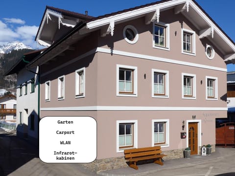 Property building, Text overlay