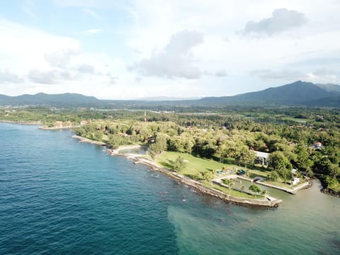 Natural landscape, Bird's eye view, Sea view