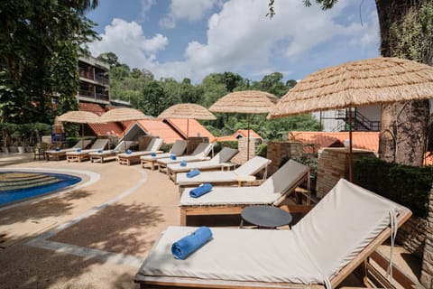 Pool view, Swimming pool