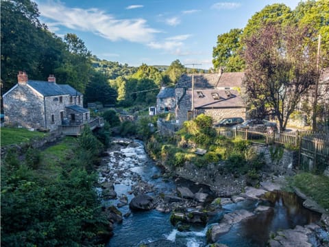 Property building, Natural landscape, Garden view, River view