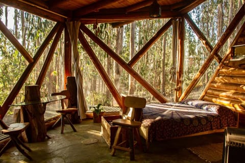 Bed, Natural landscape, View (from property/room), Photo of the whole room, Bedroom