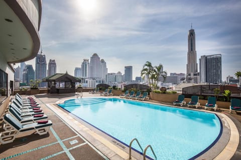 Day, City view, Pool view, Swimming pool