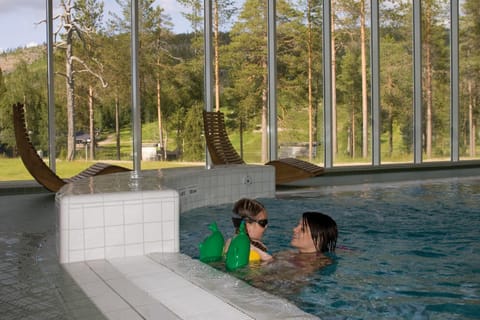 People, Swimming pool, Swimming pool, Family
