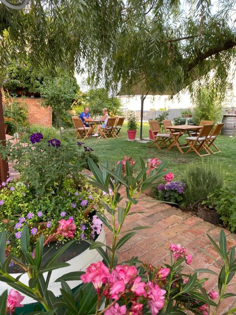 Patio, Spring, Garden, Garden