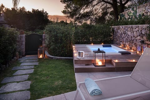 Patio, Garden view, Swimming pool