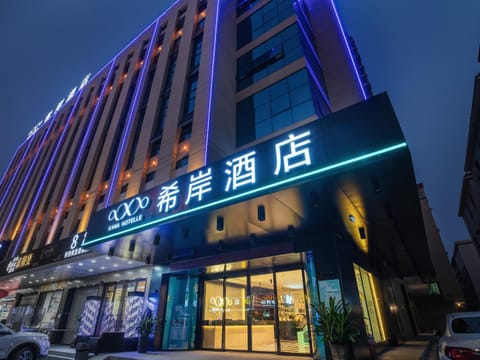 Property building, Night, City view