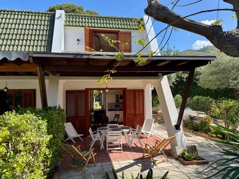 Property building, Patio