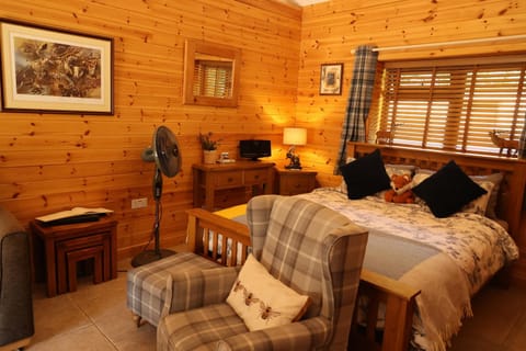 Badger's Wood at Hoo Farm Nature lodge in Telford