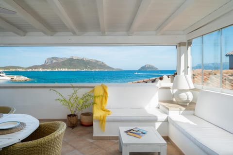 Patio, Balcony/Terrace, Dining area, Sea view