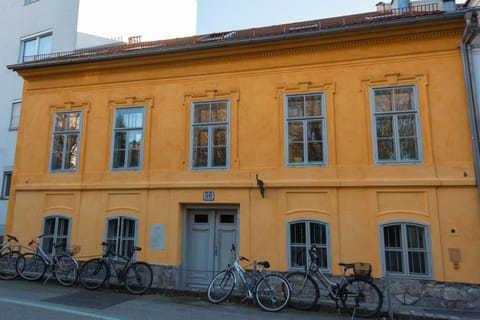 Property building, Facade/entrance, Spring, Day, Winter, Summer, Autumn, On site, Street view