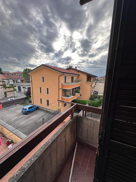 Property building, Day, View (from property/room), Balcony/Terrace, Parking