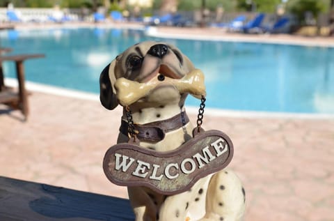 Property logo or sign, Balcony/Terrace, Swimming pool