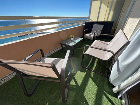 View (from property/room), Balcony/Terrace, Sea view