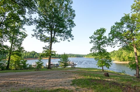 Natural landscape, Lake view