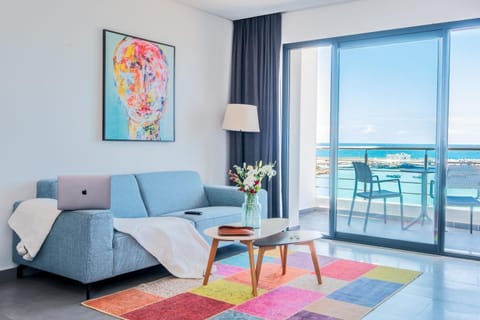 Seating area, Sea view