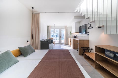 Balcony/Terrace, Living room, Photo of the whole room, kitchen