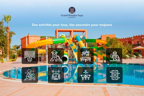 Aqua park, Kids's club, Swimming pool