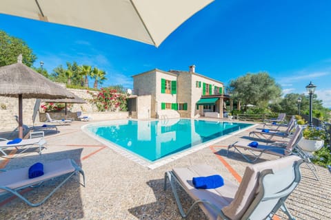 Property building, Living room, Swimming pool