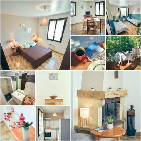 TV and multimedia, Kitchen or kitchenette, Seating area, Bedroom